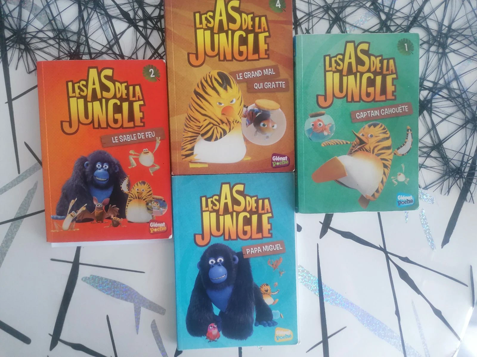 Lote de 4 libros Los Ases de la Jungla 📚 – photo 2